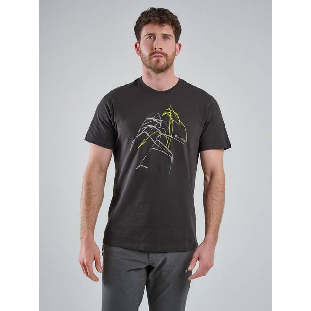 Montane Abstract Mountain Organic Cotton T-Shirt