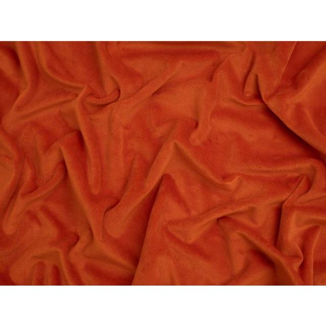 (Rust) Minerva Super Soft Plush Minky Fleece - per metre
