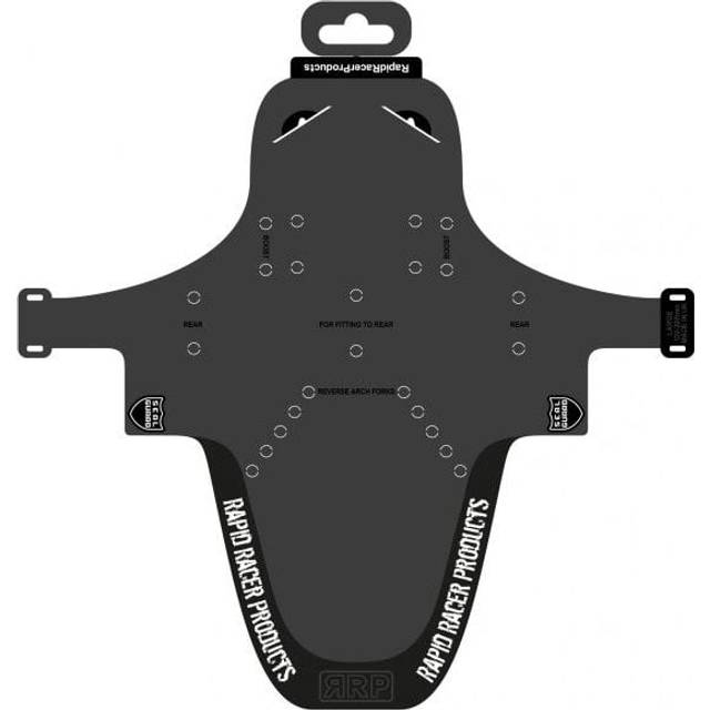 Rapid Racer Products Enduroguard Mudguard White