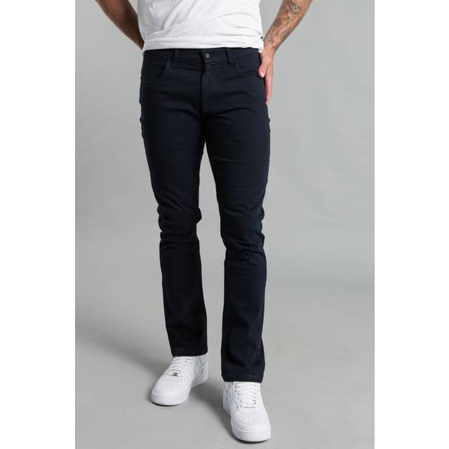French Connection Mens Navy Cotton Five-Pocket Chino Trousers - Size X-Large
