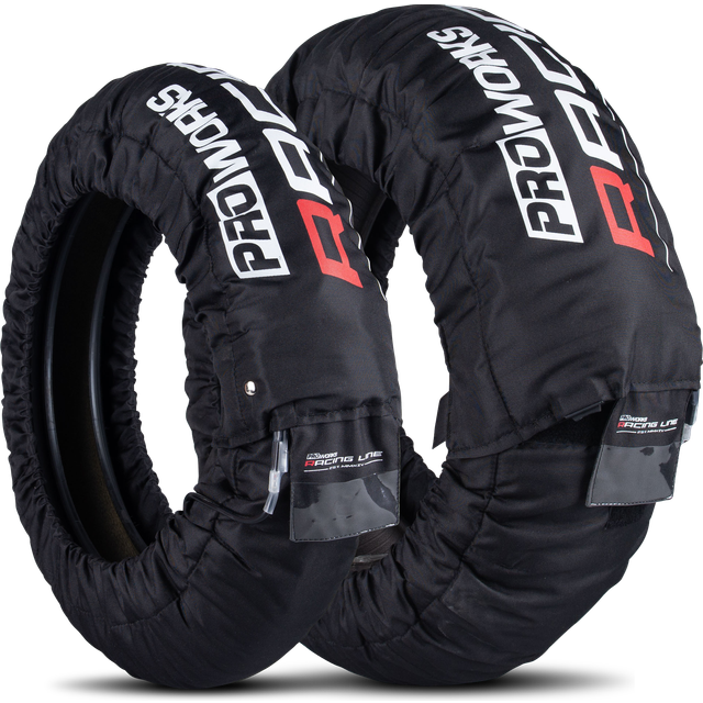 Proworks Dækvarmere Racing Line D3, Sort