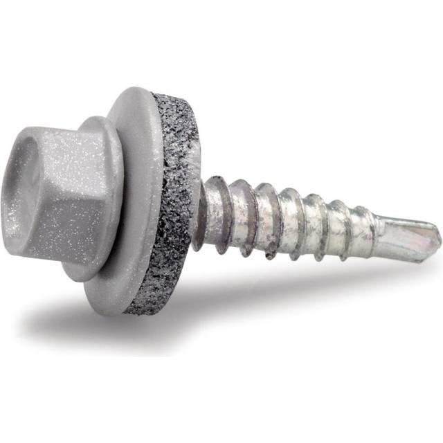 Farmarskruv Överlapp Silver 4,8x23mm 25st Fast 284955