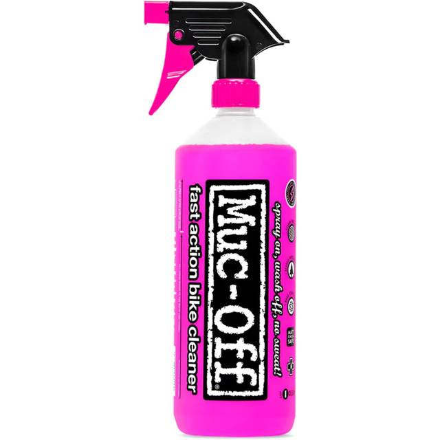 Muc-Off Nano-Tech Bike Cleaner 1 Litre - Biodegradable Bike Cleaning and Bike Degreaser Spray Fast-Action Bike Wash for MTB Road Gravel eBikes Black