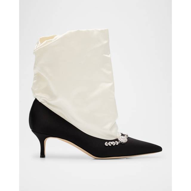 Flat Ankle Boots MANOLO BLAHNIK Woman color Black - 39