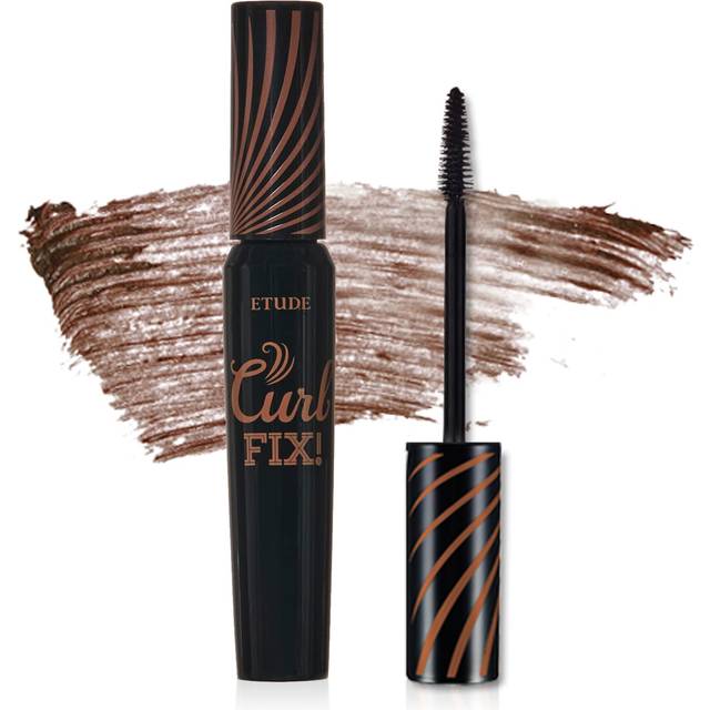 ETUDE Lash Perm Curl Fix Mascara #2 Brown | A curl fix mascara that keeps fine eyelashes powerfully curled up for 24 hours by ETUDE's own Curl 24H Tec