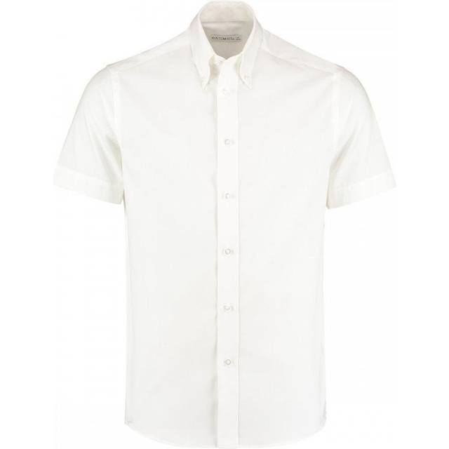 Kustom Kit KK102 Men&apos;s Short Sleeve Business Shirt White - Size: