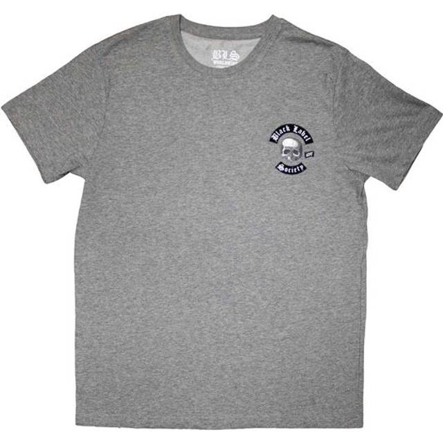 (S, Grey) The Rolling Stones Mini Tour 78 Logo T Shirt