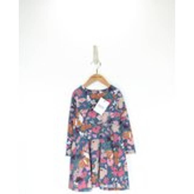 Kids Long Sleeved Dress - Blue - 3-4y x 104