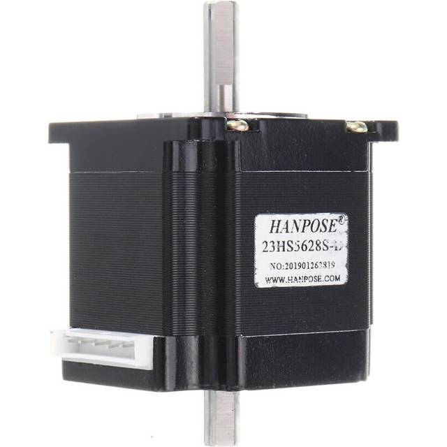 Double Shaft 56mm Nema 23 Stepper Motor 57 Motor 2.8A 126N.cm 4-lead CNC Laser Grind Foam Plasma Cut Engraving Machine