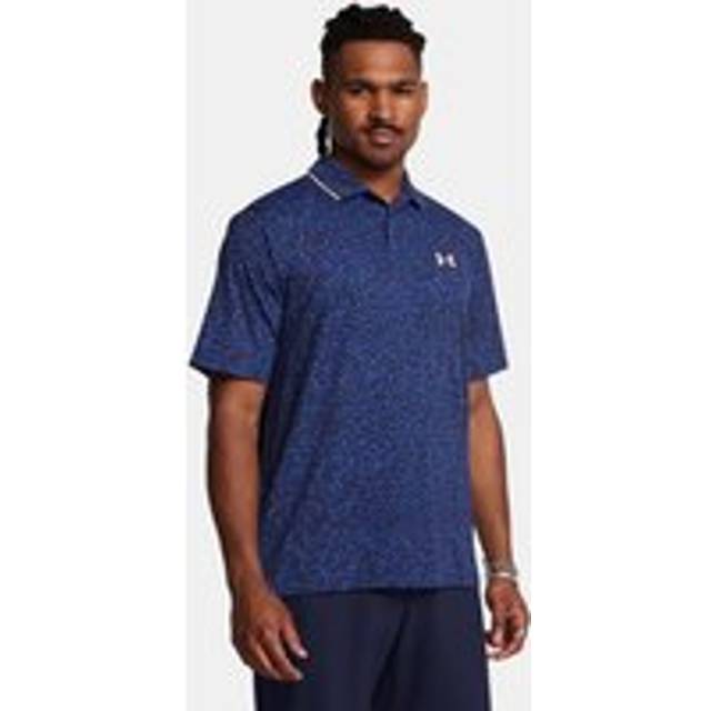 Under Armour Iso-Chill Verge Men's Polo Tech Blue / Flare Orange / Flare Orange M