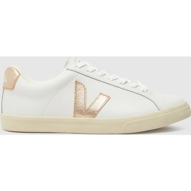 VEJA Esplar Trainers in White & Gold