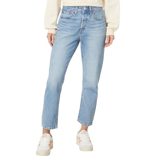 Levi's 501 Original Lightweight Cropped Jeans - Women's - 27X30 - Blue