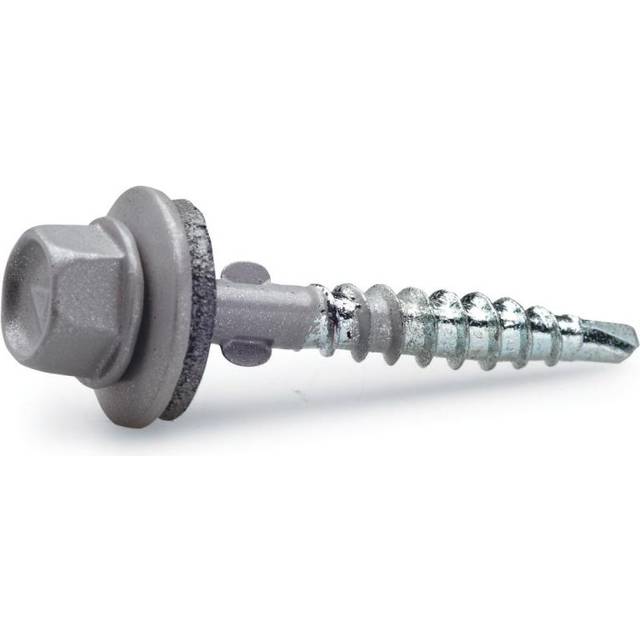 Farmarskruv Ving, Silver, 4,8x35mm, 25st, Fast 285595
