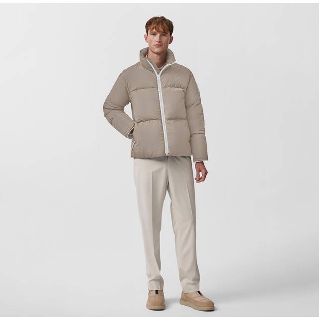 Canada Goose Lawrence Puffer Jacket (Men, Limestone, XXL) (XXL)