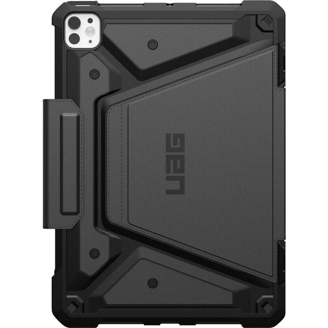 "URBAN ARMOR GEAR UAG Designed for iPad Pro 11"""" Case (5th Gen  2024  M4) A2836  A2837  A3006 Rugged Adjustable Multi-Angle Viewing Stand Fol"