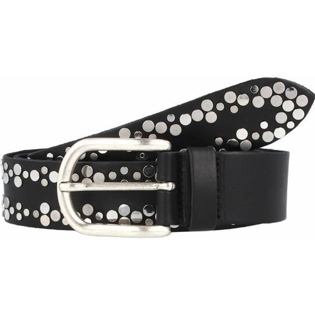 Vanzetti Studded belt leather 95 cm black