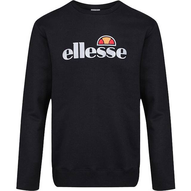 (Black, XS) ELLESSE Mens Sweatshirts Winter Jumper