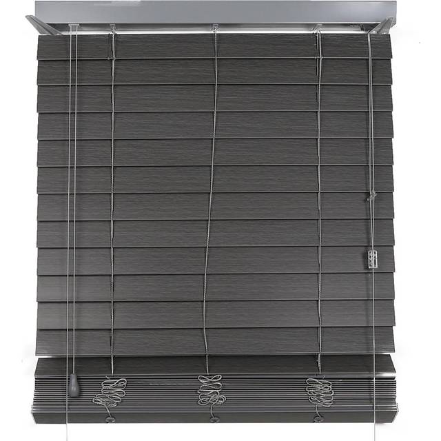 50mm Ashwood Venetian Blind - Dark Grey Oak / 180cm