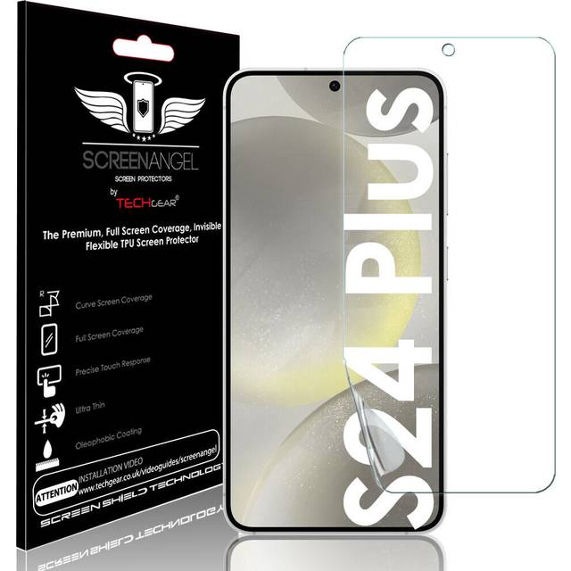 Techgear (tpu) full coverage screen protector for samsung s24 plus / s24+ 5g