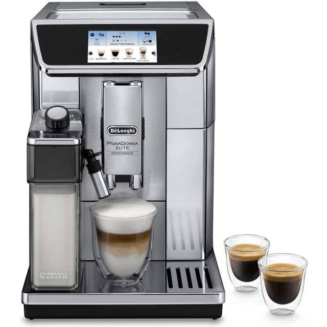 Delonghi ECAM650.85.MS Elite Experience Bean-to-Cup Coffee Machine - Stainless Steel