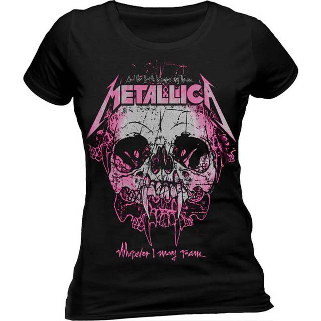 Metallica T Shirt Wherever I May Roam Official Ladies Fitted Licensed Tee