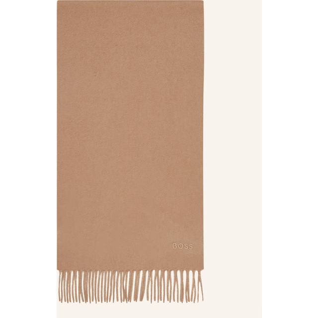 Boss Scottas 28*190 10261761 01 Midweight Scarve Mens - Beige