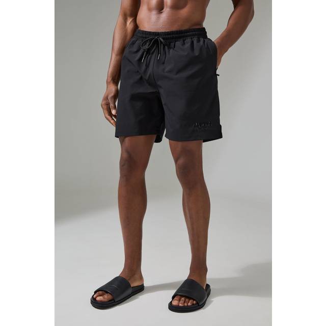 Active Training Dept.5inch Hybrid Regular Fit Swim Shorts - Black - S