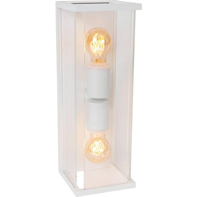 Claire - Wall light Outdoor - 2xE27 - IP54 - White - Lucide
