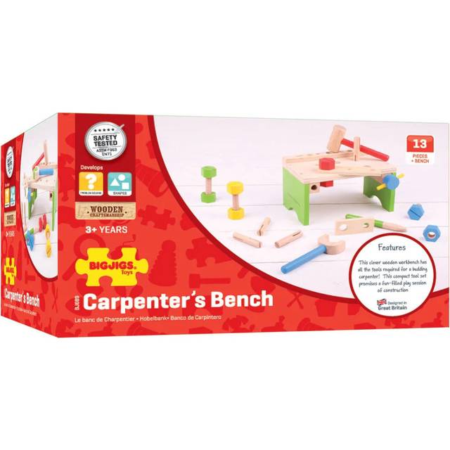 Wooden Carpenter's Bench