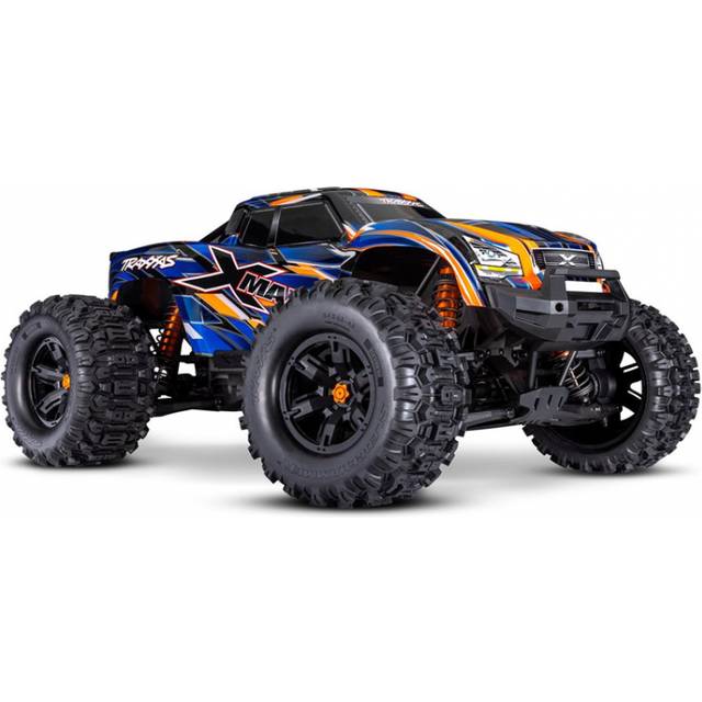 Traxxas X-Maxx Belted 1:6 8S 4WD Electric Monster Truck, Orange(+ TQi 2-ch, VXL-8s, Velineon 1200XL, TSM, Belted Tyres)