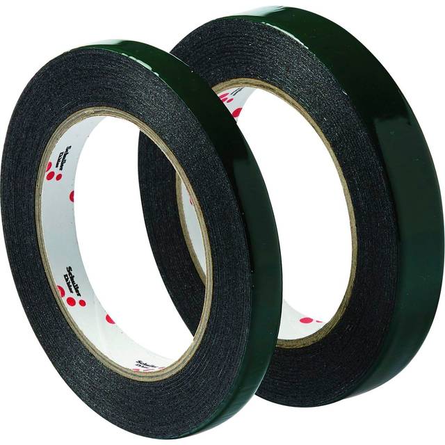 Schuller Eh'klar Monteringstejp utomhus, svart 5m x 19mm