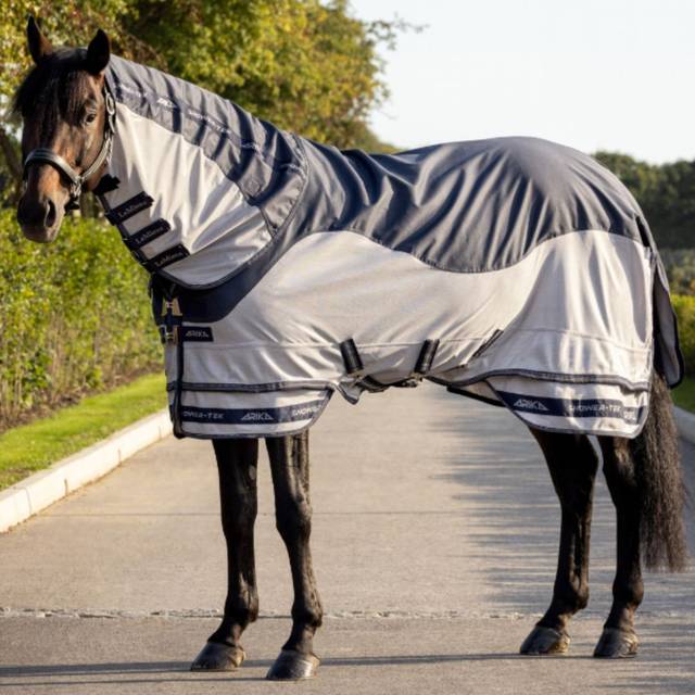 LeMieux Arika Shower-Tek Fly Rug - Silver