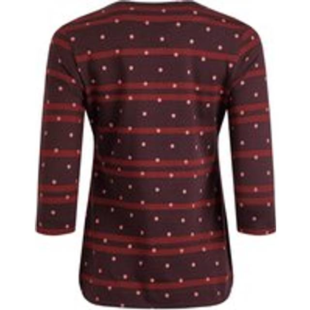 Burgundy Cecily Cotton T-Shirt - Red (10)