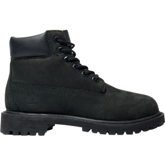 Timberland Premium 6 inch Waterproof Nubuck Youth - Kängor - Børn Black / Black 33