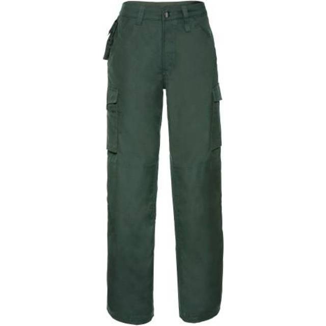 (46W x Long, Black) Russell Work Wear Heavy Duty Trousers (Long) / Pants