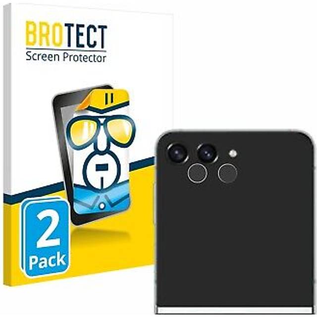 2x screen protector for samsung galaxy z flip 5 (only camera lens) clear