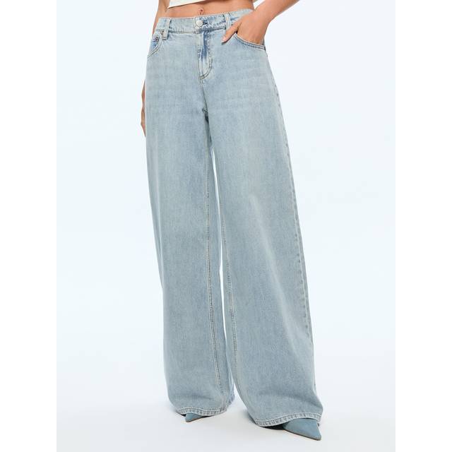 Alice + Olivia Super Baggy Jeans