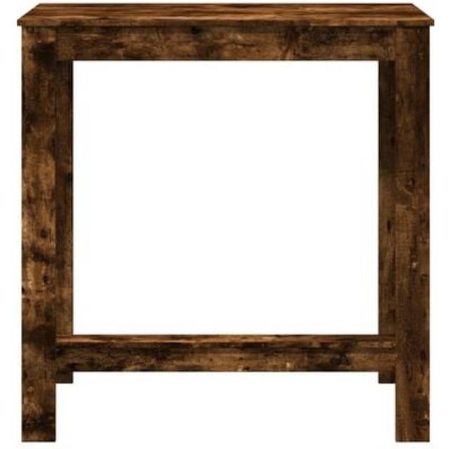 vidaXL Bar Table Smoked Oak 102x50x103.5 cm Engineered Wood - Brown