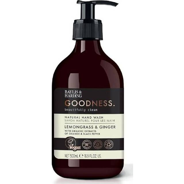 Baylis & Harding Goodness Lemongrass & Ginger Naturlig flytande handtvål 500 ml