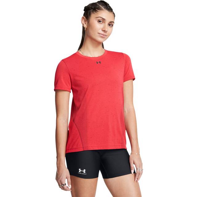 Under Armour Vanish Seamless Women's Loose Short Sleeve Racer Red / Black S