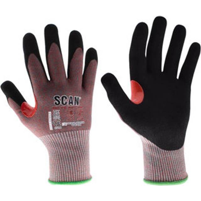 Scan - NJC3258DQ Nitrile Palm Cut f Gloves - xl (Size 10) scaglocutfxl