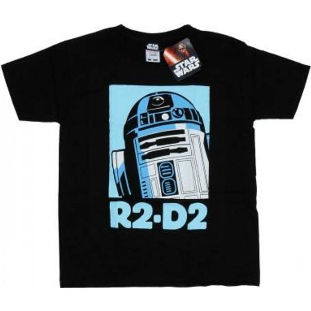 Star Wars Boys R2-D2 affisch T-shirt 12-13 vit