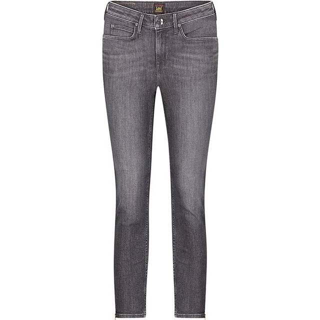 LEE JEANS Scarlett High Zip |Grå |31 x 33