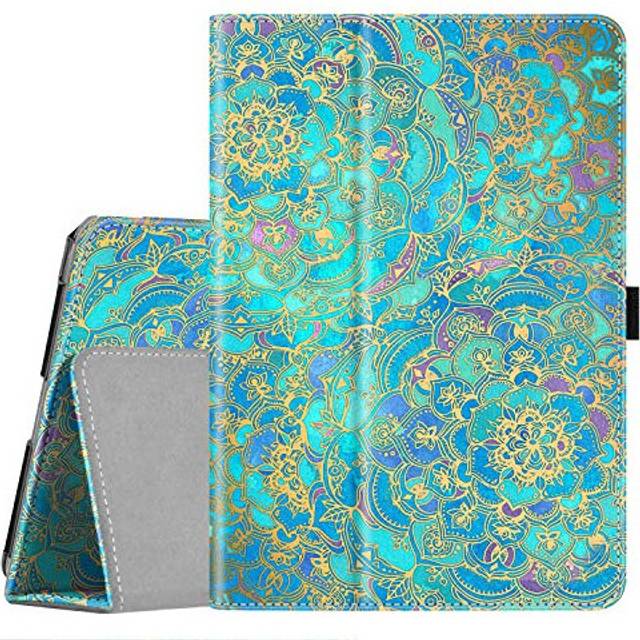 Case for iPad mini 5 (2019) / iPad mini 4 - [Corner Protection] PU Leather Folio Stand Cover with Pencil Holder, Auto Sleep/Wake, Shades of Blue