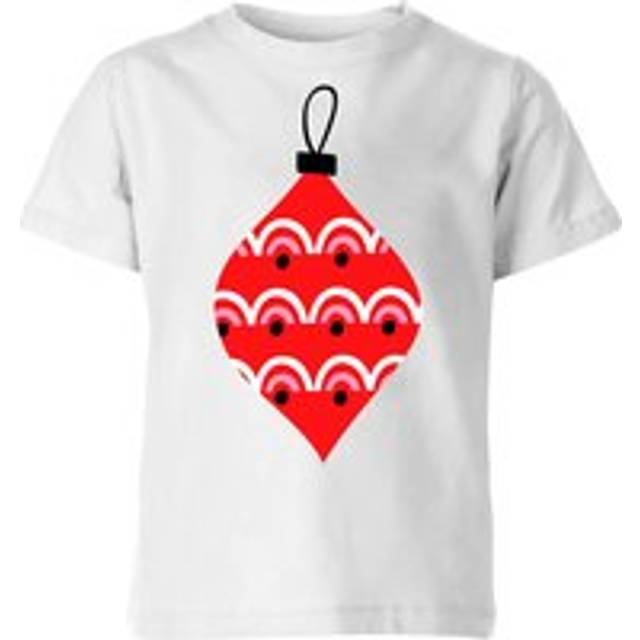 Bauble Kids' T-Shirt - White - 5-6 Years - White