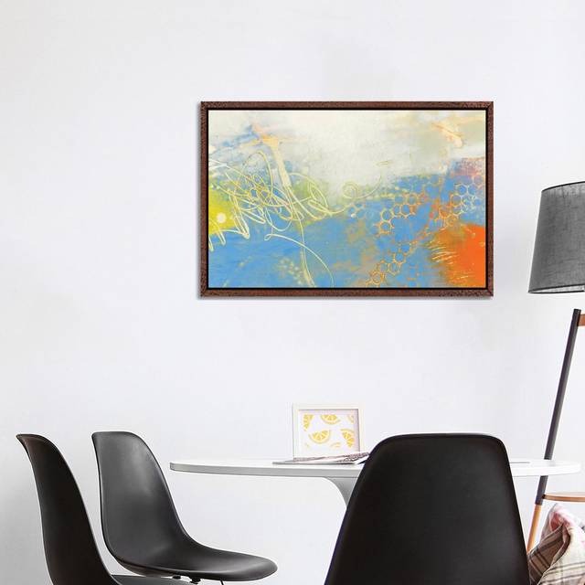 Blue Lux II by Sue Jachimiec - Gallery-Wrapped Canvas Giclée on Canvas - Classic Wood Framed (101.6 cm H x 66.04 cm W)