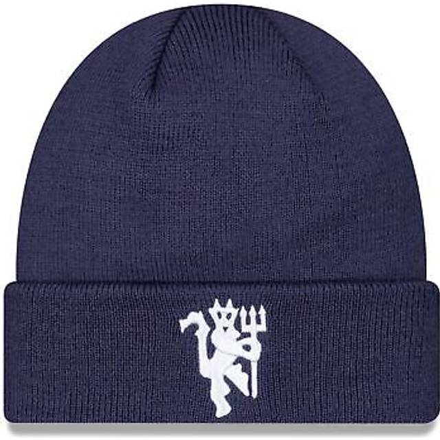 Manchester United FC Seasonal Navy Cuff Knit Beanie Hat newera adult unisex Blue newera adult unisex Blue newera adult unisex Blue newera adult unisex - Osfm