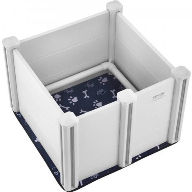 VEVOR Wurfbox Welpenlaufstall Welpenauslauf Tierlaufstall Wurfkiste 72x72x46cm