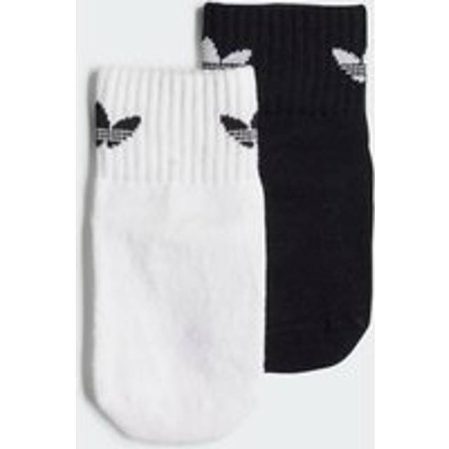Anti-Slip Strumpor 2 Par - Black / White