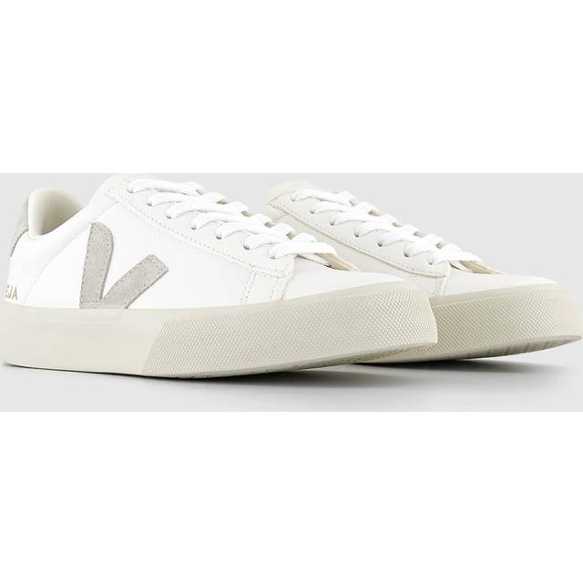 Veja Womens Campo White Natural Leather F, 4